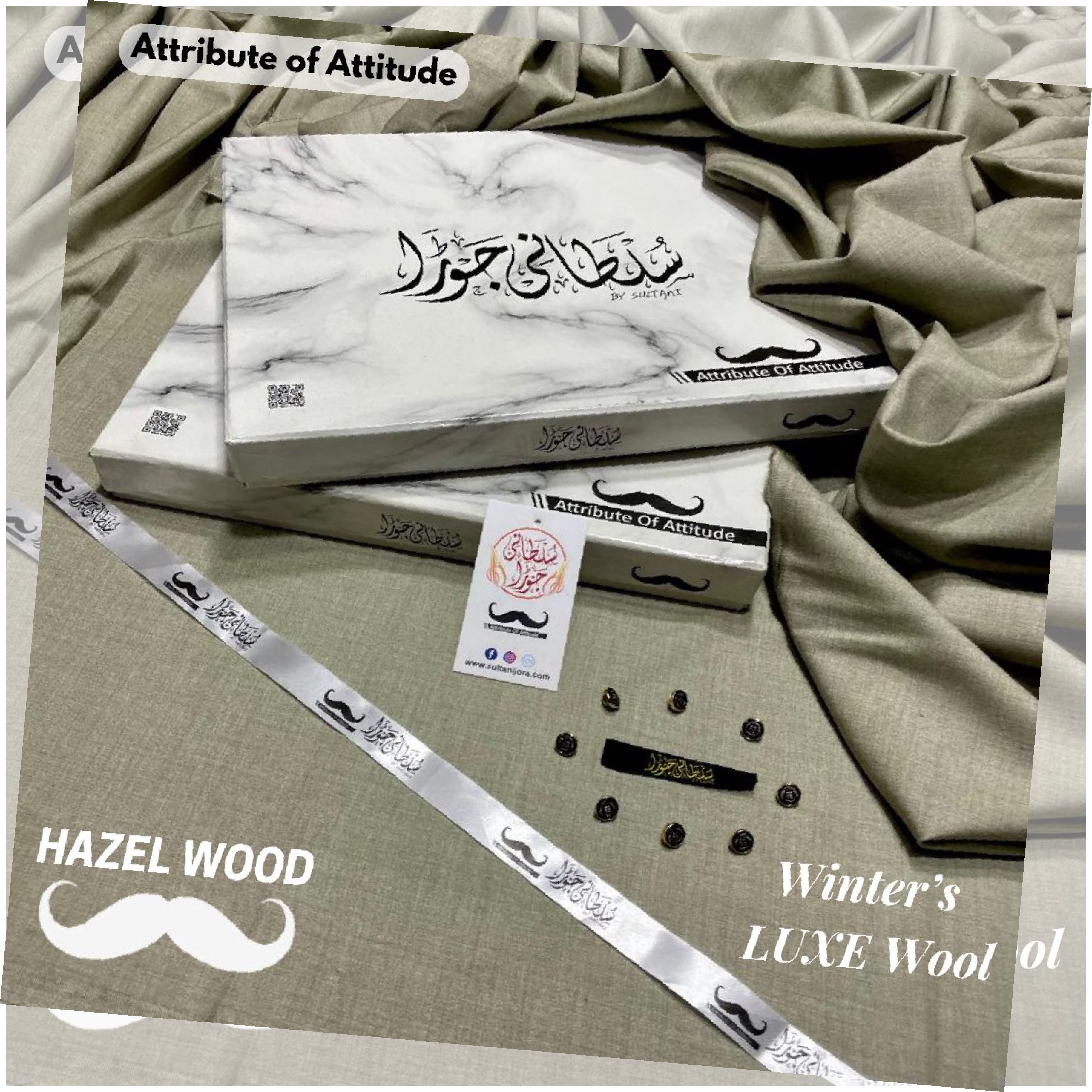 Stay Warm in Style By Sultani Jora - Winter Luxe Wool - USME09006