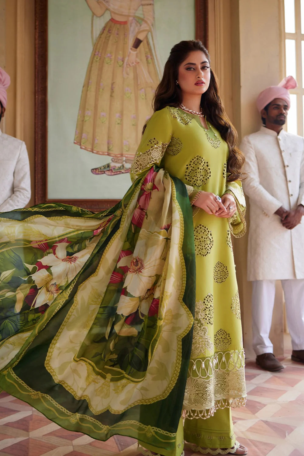 ELAF - 3PC Lawn Embroidered Suit - US011070