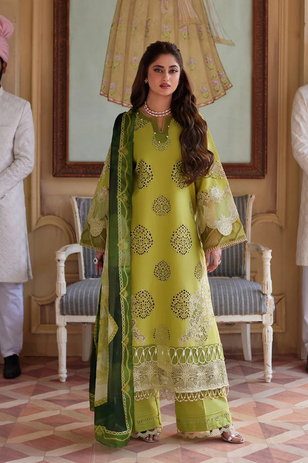 ELAF - 3PC Lawn Embroidered Suit - US011070