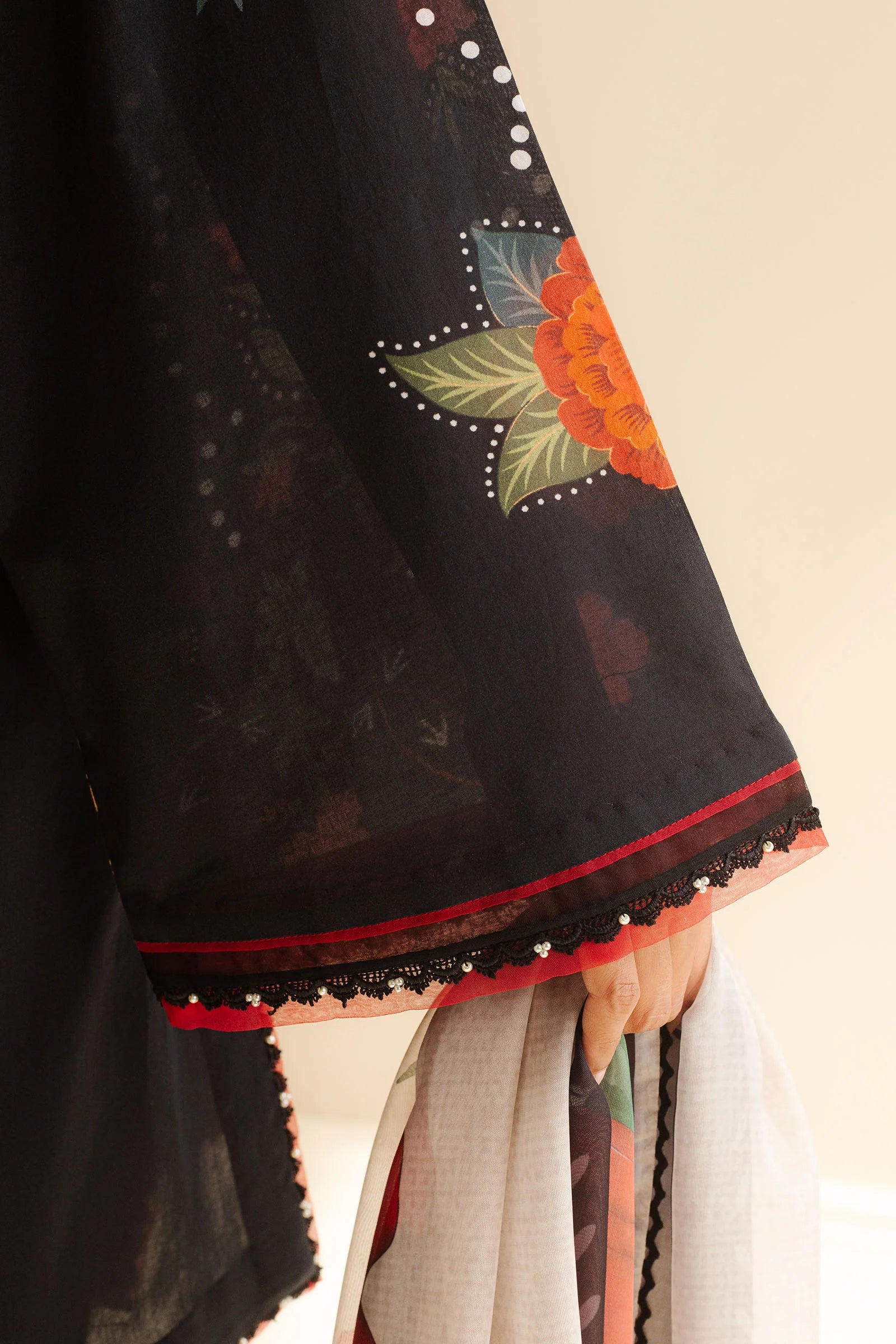 COCO BY Zarasha Jahan - 3PC  Lawn Digital Printed Suit - USME-013026