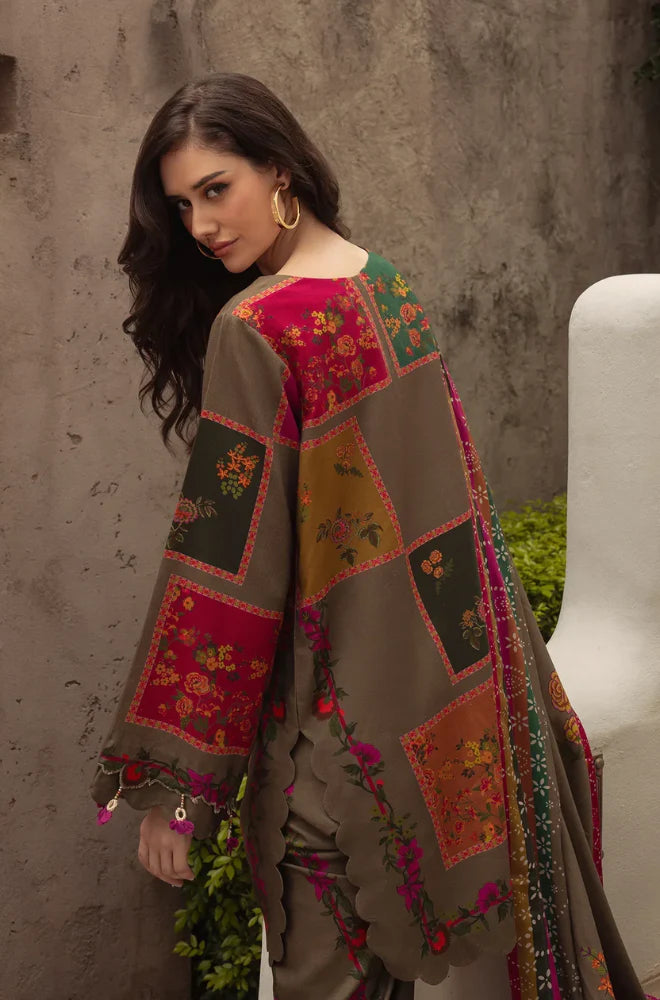 Charizma - 3PC Luxury Digital Printed Suit - USME-016004