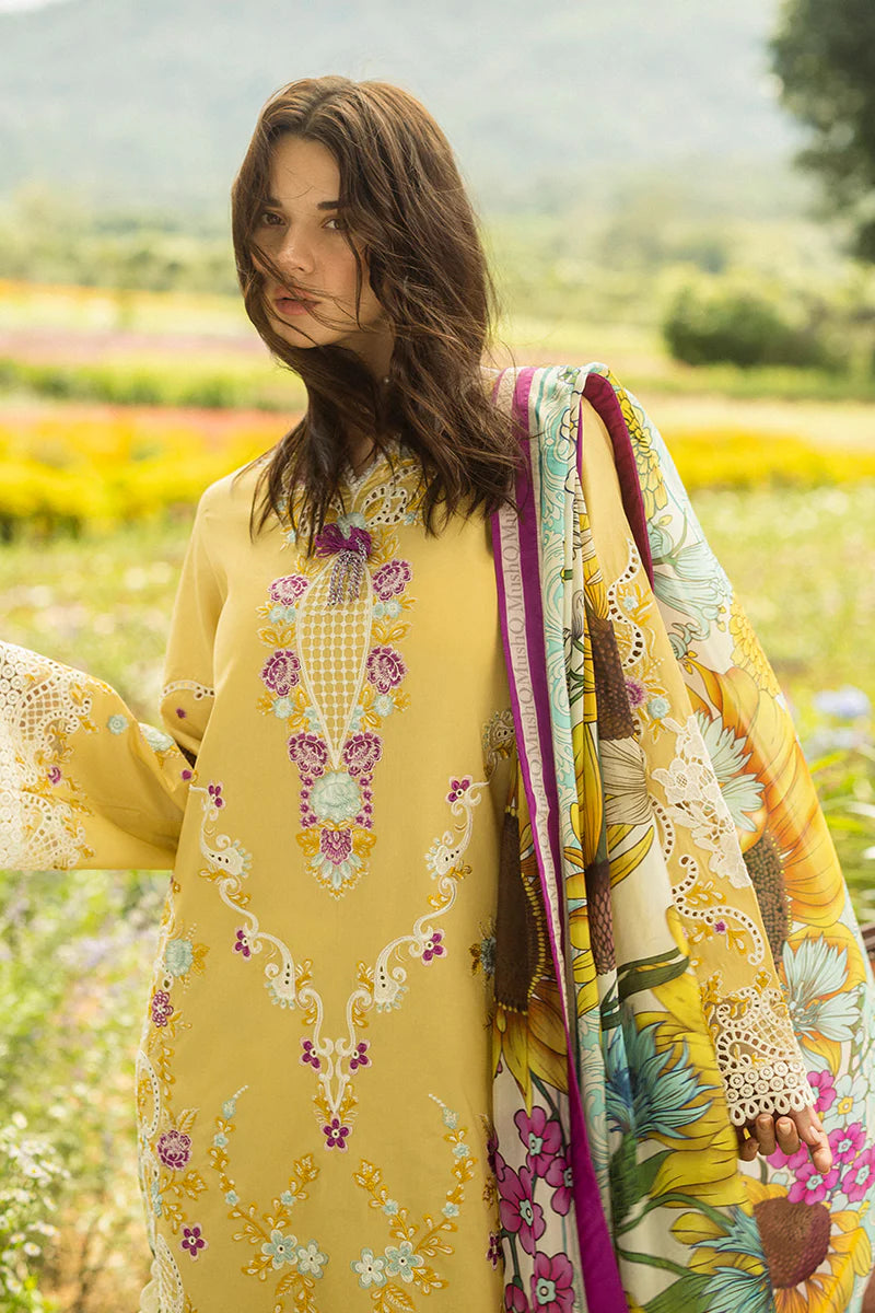 MUSHQ - 3PC Lawn Embroidered Suit - USME-012051