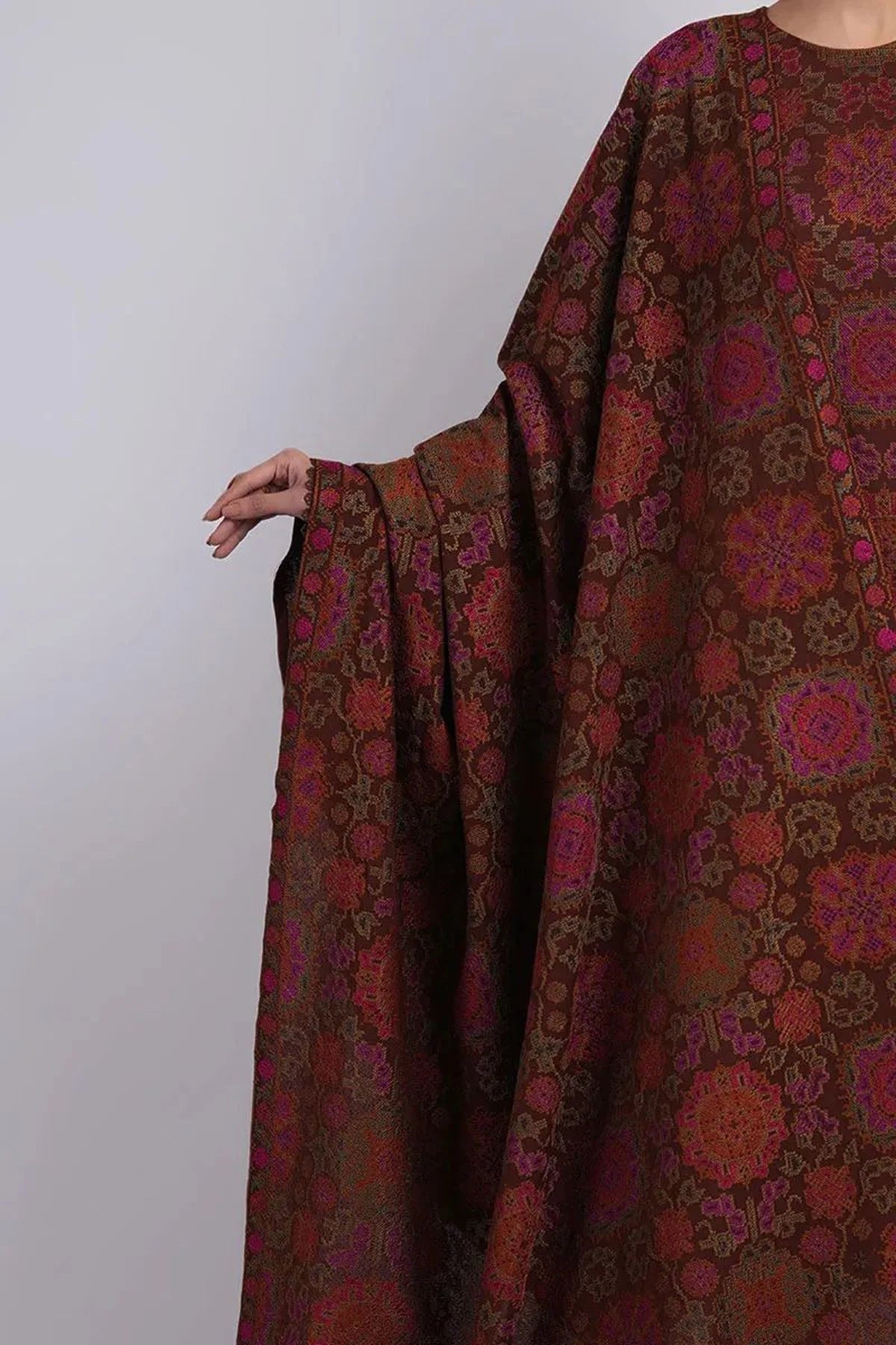 Bareeze - 3PC Luxury Dhanak Embroidered Suit - USME-015005