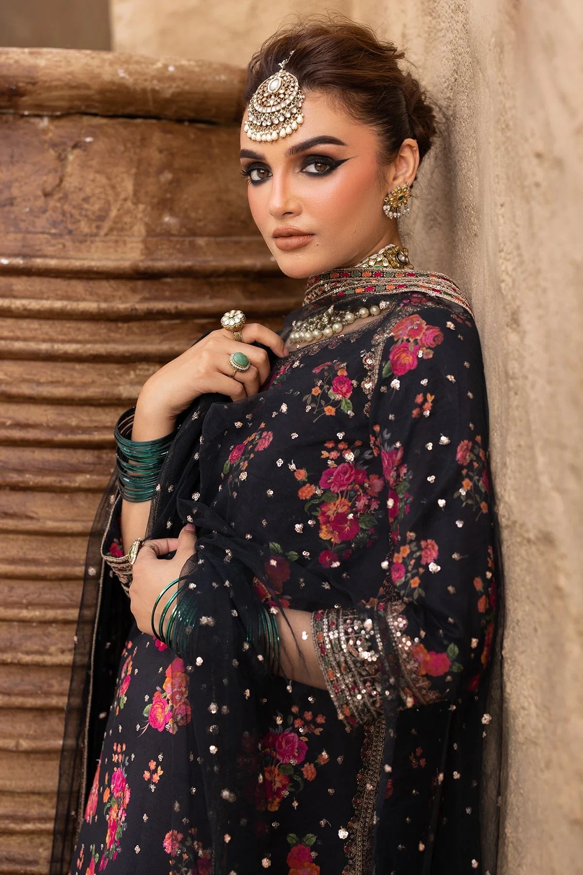 Charizma - 3PC Luxury Embroidered Suit - USME-015063