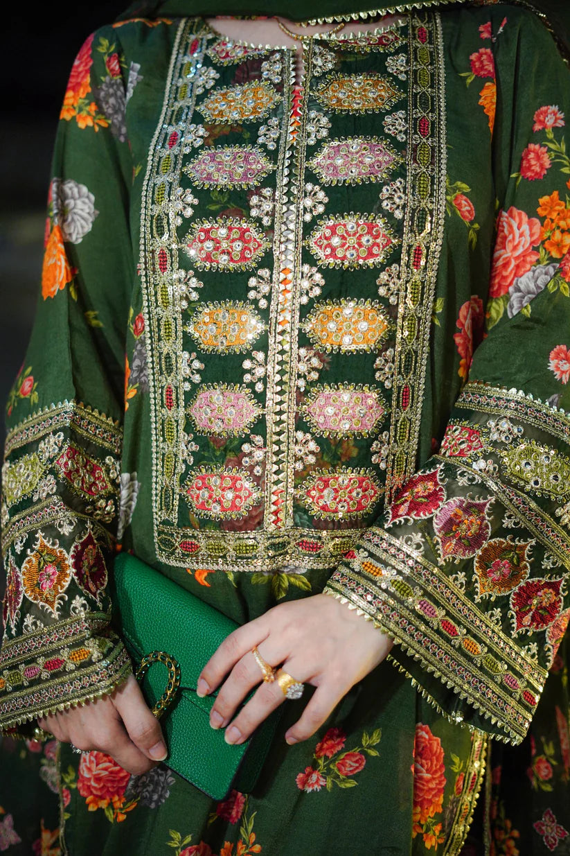 Aneelas - 3PC Luxury Embroidered Suit - USME-015065