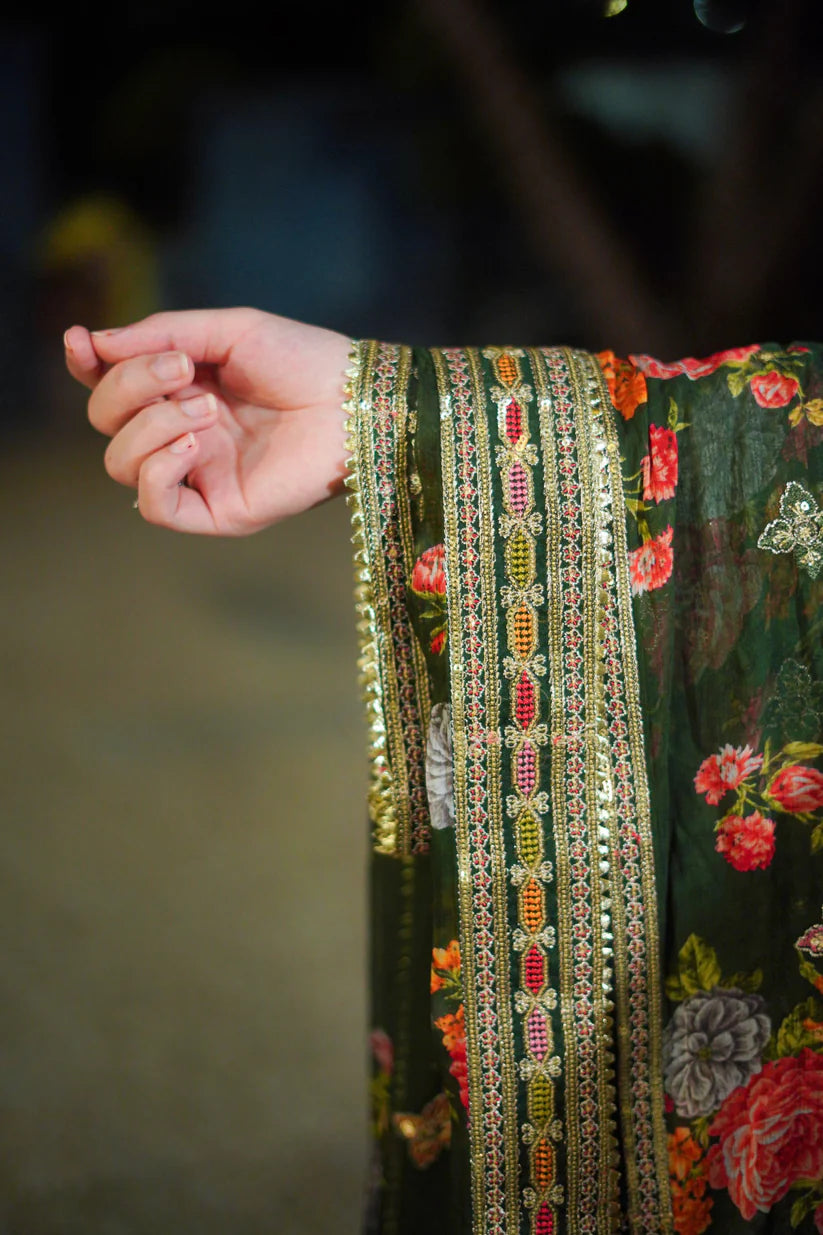 Aneelas - 3PC Luxury Embroidered Suit - USME-015065