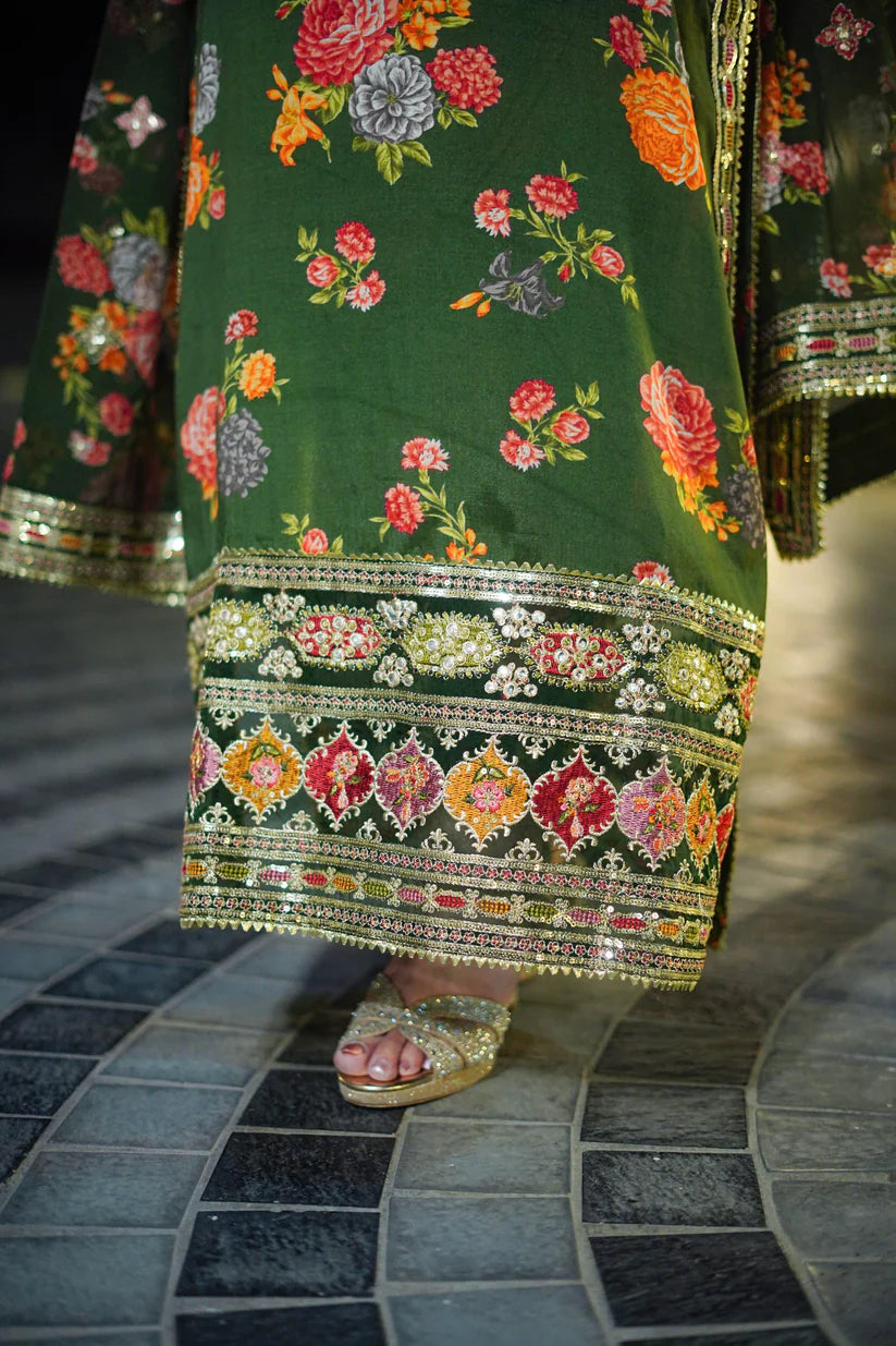 Aneelas - 3PC Luxury Embroidered Suit - USME-015065