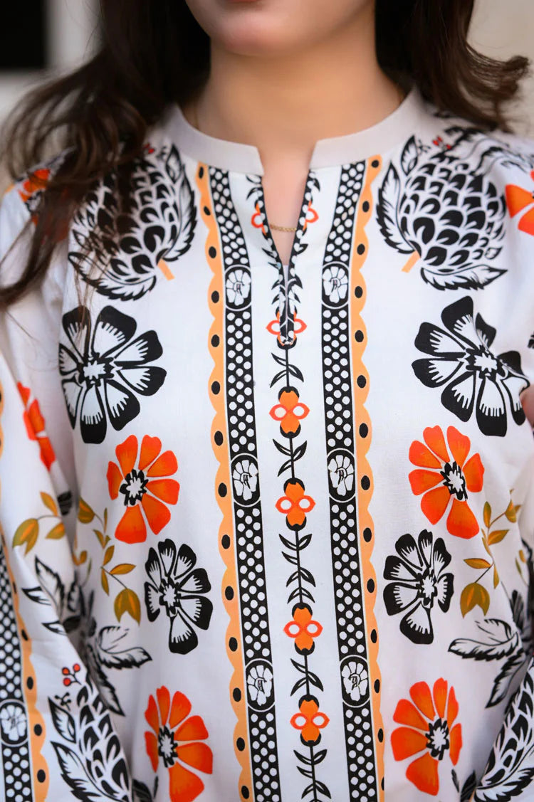 Libaas - 2PC Luxury Digital Printed Suit - USME-016007