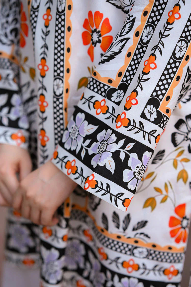 Libaas - 2PC Luxury Digital Printed Suit - USME-016007