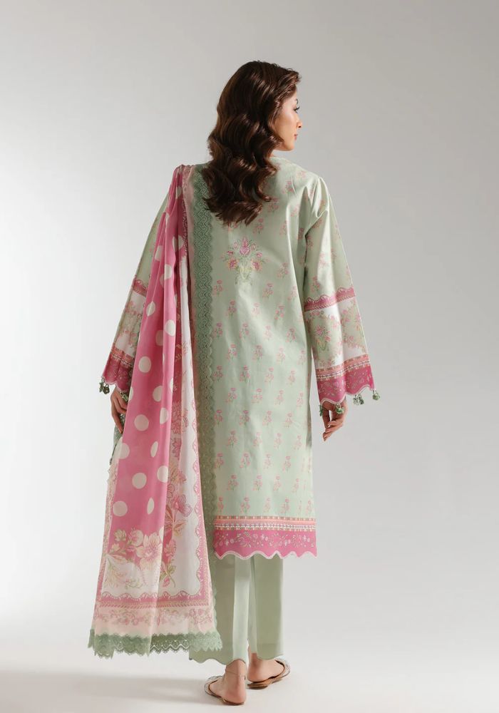 Ethnic - 3PC  Lawn Digital Printed Suit - USME-012080